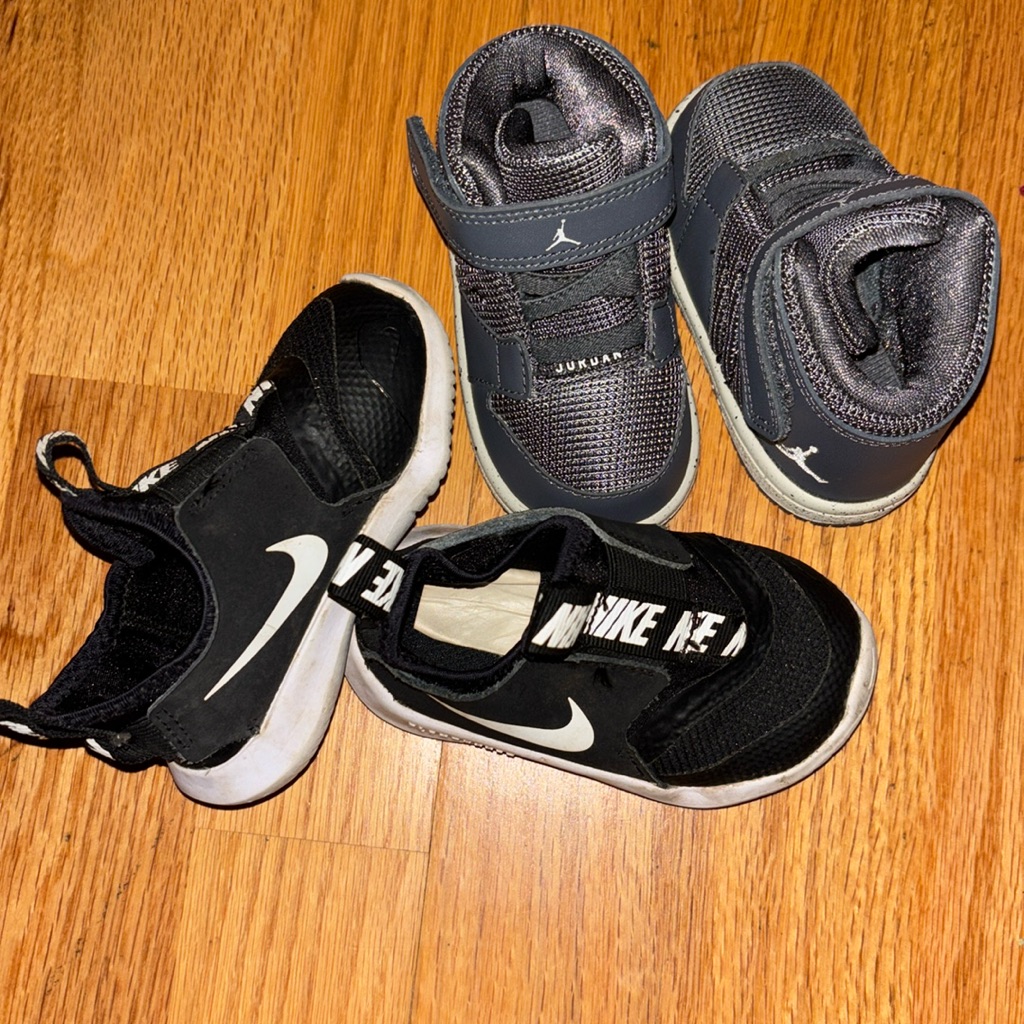 Toddler Size 4c/5c Airjordan $45 Air Jordan‘s At $11 For The Nike Slip On